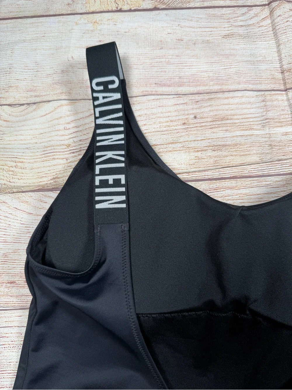 Calvin Klein Black One-Piece Swimsuit